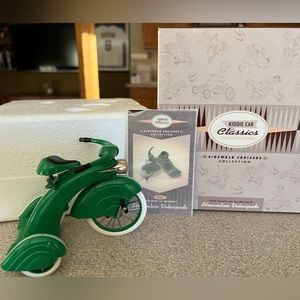Hallmark Kiddie Car Classics 1935 Steelcraft by Murray Streamline Velocipede NEW